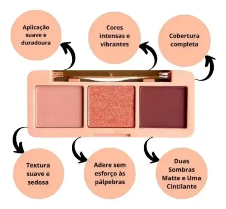 Sombra Radiante Viver Shadow Trio Hbf528 Ruby Rose J