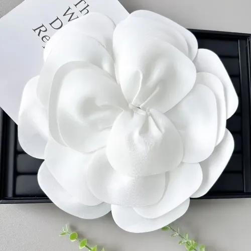 Accesorios Para Cabello Con Flor En Tamaño Grande, 3d, Nuevo