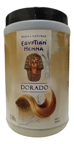 Tintura semipermanente Egyptian Henna tono dorado 500ml