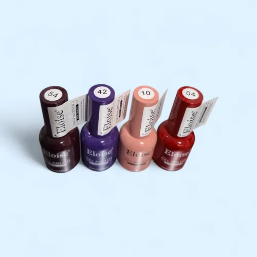 Eloise Esmalte Semi Permanente 10ml Gel Uv Led Blanco-negro