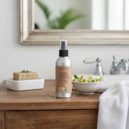 Tónico Facial Vegetal Ama Tierra Pura Reafirma Descongestivo