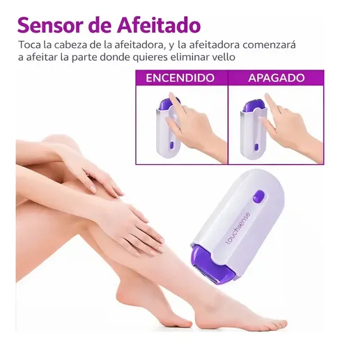 Depiladora Eléctrica Recargable Rasuradora Sin Dolor Rostro