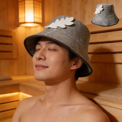 Gorro De Baño De Vapor De Fieltro De Alta Calidad Para Alta