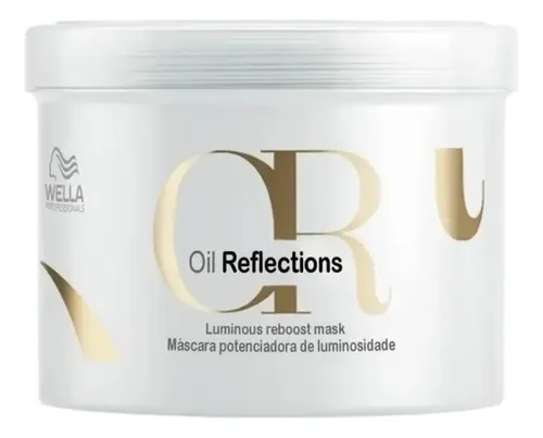 Mascara Capilar Oil Reflection Wella Ilumina Nutricion 150ml