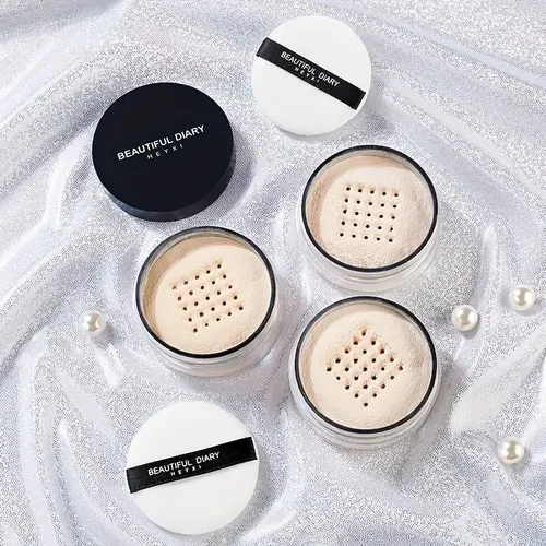 Polvo Fijador Traslucido Volátil Maquillaje Impermeable