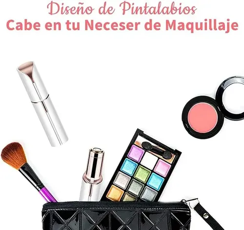 Depiladora Facial Eléctrica Portátil Con Luz Recargable \