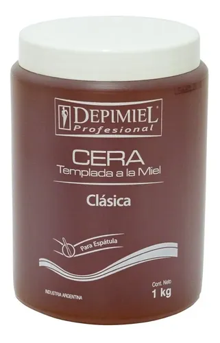 Cera Depilatoria Descartable Depimiel X 1kg Clasica Suave