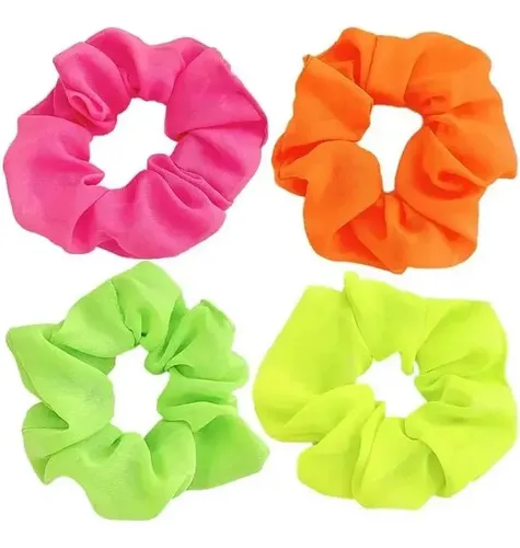 [ Venta Calientecoleteros Neón Para El Pelo De Los Años 80,  Neon Pink, Neon Orange, Neon Green, Neon Yellow