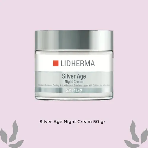 Lidherma Silver Age Night Cream X50g