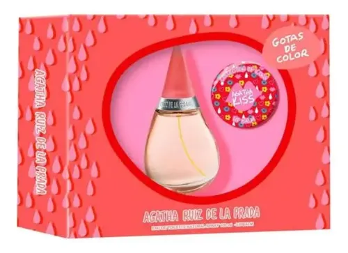 Set Gotas De Color Agatha Ruiz de la Prada EDT 100ml y Bálsamo Dama