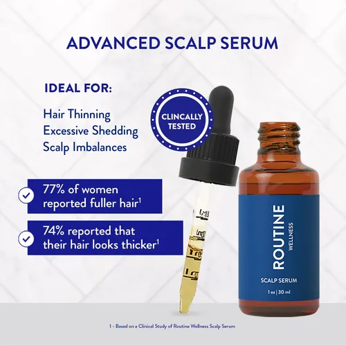 Sérum Para Cuero Cabelludo Rutinet Wellness Para Cabello Fin