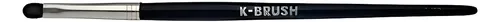 K Brush Pincel de Sombra Negro Cerdas Naturales Precisión Maquillaje