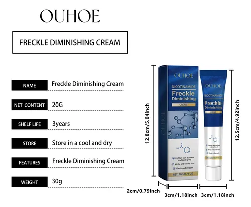 Crema Para Manchas Oscuras Ouhoe Para Iluminar E Hidratar