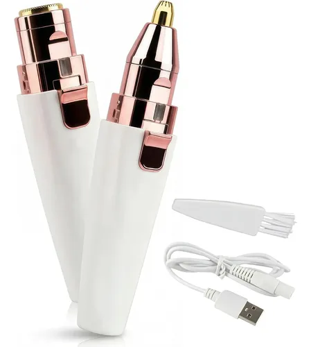 Depiladora Recargable 2 En 1 Piel Delicada Mujer