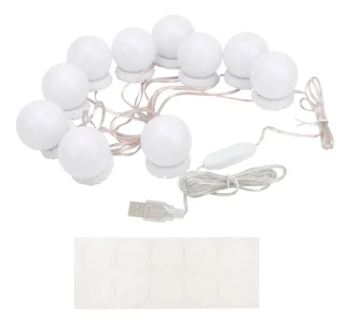 El Kit De Luces Led Para Espejos Se Adhiere A 3 Temperaturas