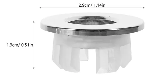 Anillo De Desbordamiento Para Lavabo De Cocina, 4 Piezas
