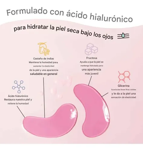 Mascarilla Para Ojeras Parches Hidratantes Niacinamida 96u