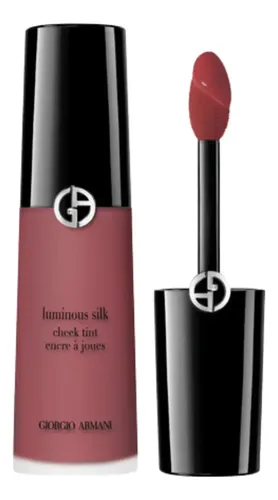 Rubor Líquido Armani Beauty Luminous Silk Cheek Tint Tono Intense Berry 65