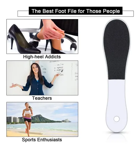 Carátulas Foot Rasp Dead Ii De Doble Cara, 10 Unidades