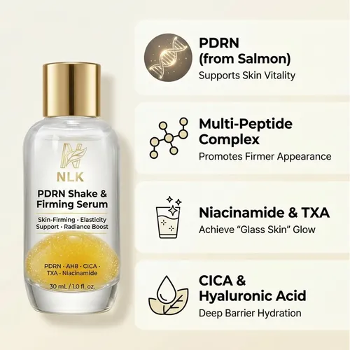 Sérum Reafirmante Bifásico Pdrn, Con Péptido Ah8 Y Centella