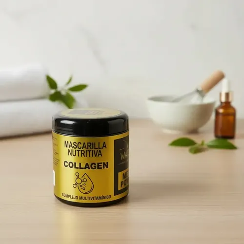 Mascarilla Nutritiva Collagen Beauty Walfor Maca Power 450 G