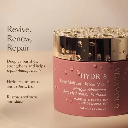 Mascarilla Capilar Vegamour Hydr-8 Deep Moisture Repair 150