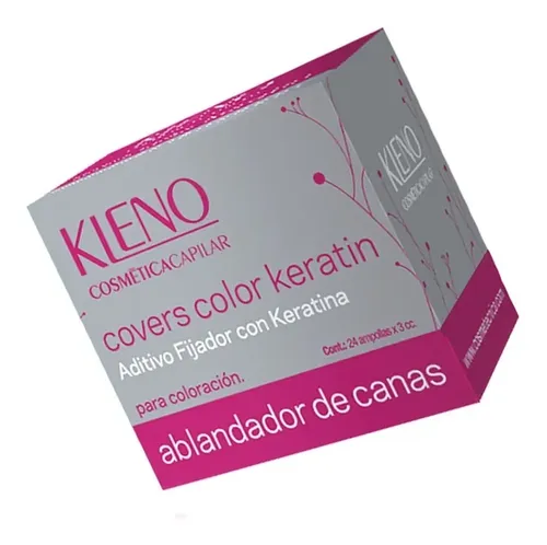 Ablandador De Canas Covers Color Keratin Kleno X 12