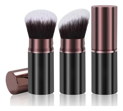 Brochas De Maquillaje Retráctiles Kabuki Paquete De 2