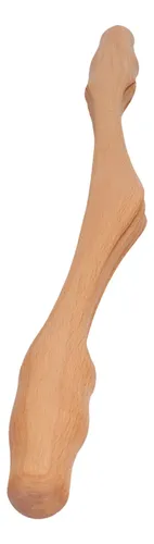 Palo De Raspar De Madera Portátil De 2 Biseles Cómodo