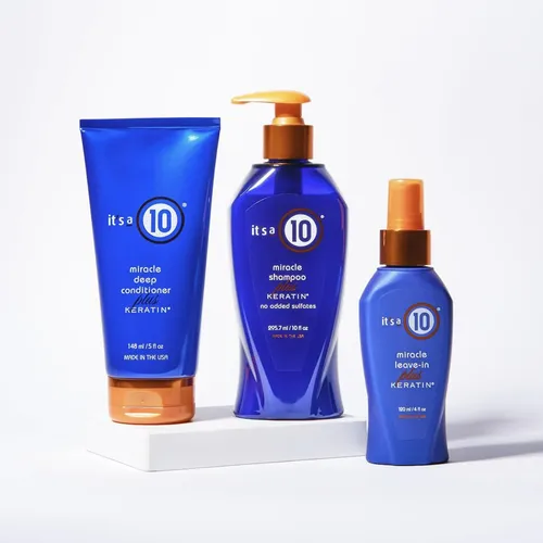 It’s A Haircare Miracle Leave-in Plus Keratin, 4 Onzas