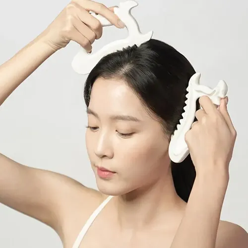 Masajeador Facial De Cerámica Gua Sha Soard Para Raspar La P