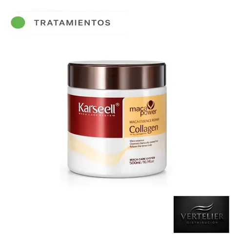 Máscara Capilar Karseell Maca Power Colageno Activo X 500ml