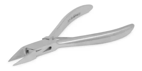 Alicate Recto Profesional Acero Inoxidable Cortauña Manicura