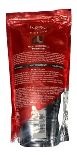 Polvo Decolorante Premium Nov Native Lurex Blanco X 690 Grs