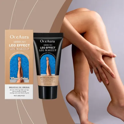 Base Corporal Para Piernas Color Trigo Con Caroteno