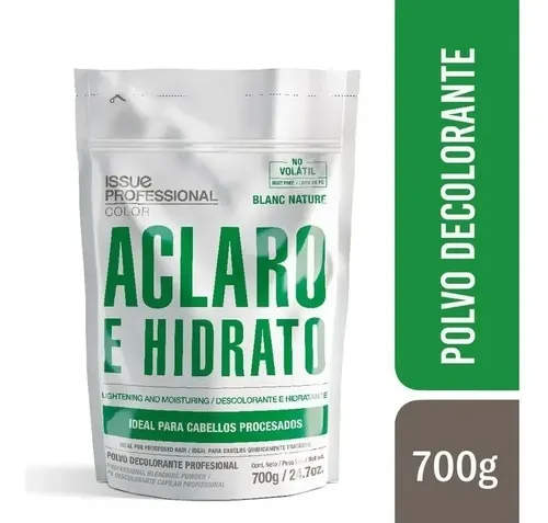 Issue Polvo Decolorante Blanc Nature 700g Kit X 2
