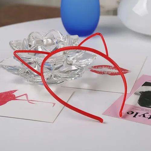 Adorables Cintas Para El Pelo Con Orejas De Gato, 20 Unidade