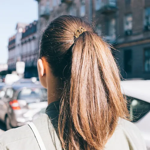 Title: 6 Gomas Elásticas Para El Cabello Coleta Ajustable