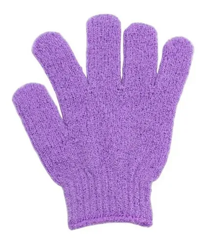 Diswald & Co Guante Exfoliante Corporal Suave Ducha Cod. 863 Color Violeta
