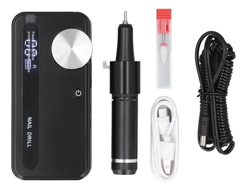 Taladro Eléctrico Para Uñas Con Set De Limas