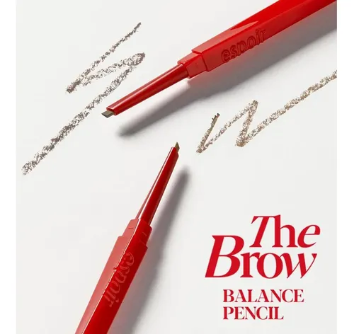 Lápiz Para Cejas Espoir The Brow Balance #4 Castaño Ceniza