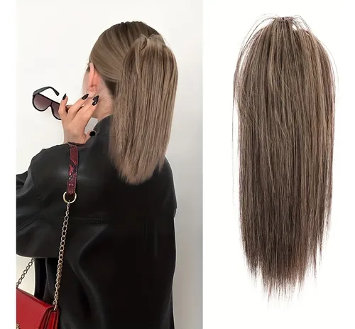 Extensión De Cabello Con Clip En Forma De Cascada Con Forma