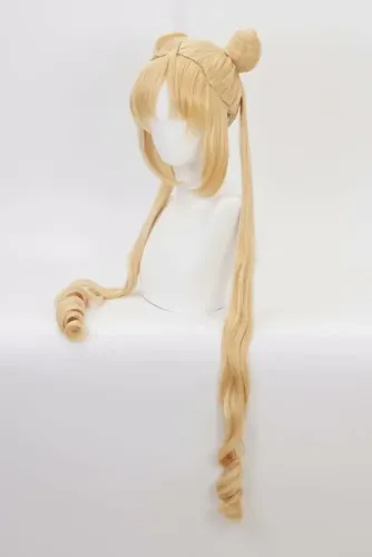 – Tsukino Usagi Sailor Moon – Peluca Doble Con Cola De
