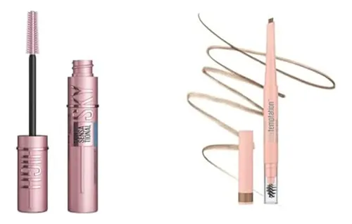 Lápiz Delineador De Cejas Y Rímel Maybelline, 2 Unidades