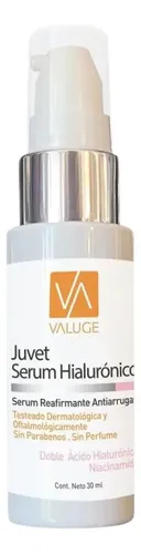 Juvet Serum Hialurónico Facial Reafirmante Antiarrugas X 30m
