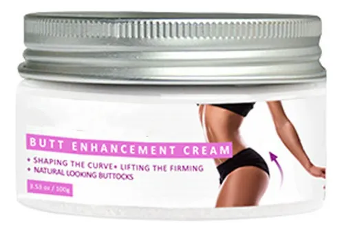 Crema Reafirmante Para Agrandar Glúteos Hip Up, 100 G Sin Fragancia