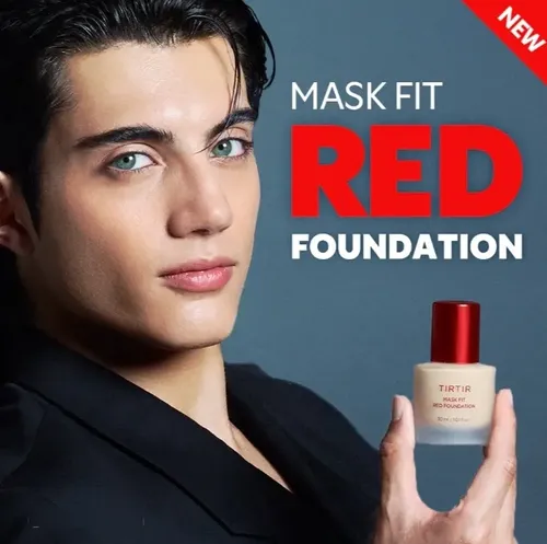 Tirtir Base Líquida Coreana Mask Fit Red Foundation Tono 17n