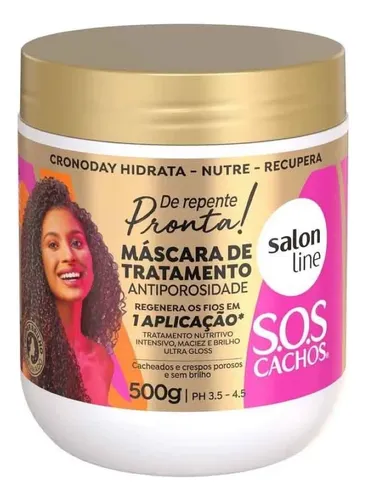 Salon Line Sos Mascara Antiporosidad 500 g