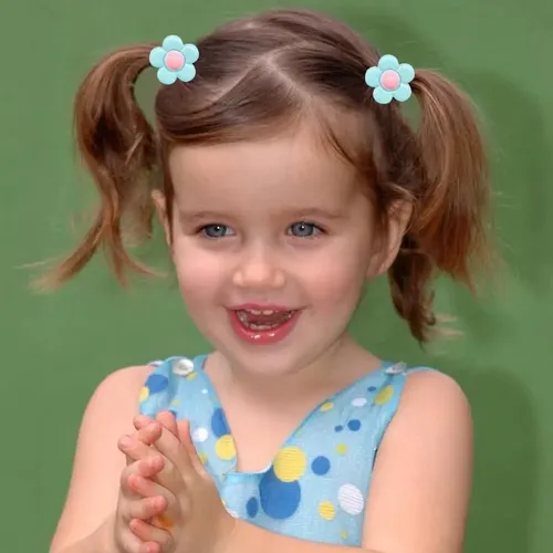 Hair Tie Ammy, 100 Unidades, Cintas Para El Pelo Para Niñas,