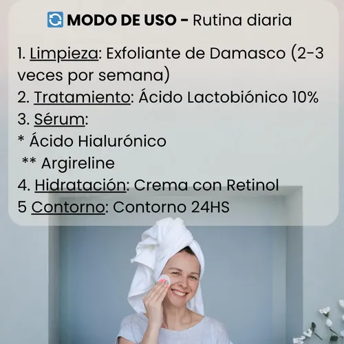 Rutina Facial +50 Años Regeneración, Firmeza Y Revitalizacio